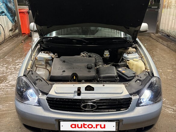 2008 Lada (ВАЗ) Priora I, голубой, 210000 рублей - вид 11