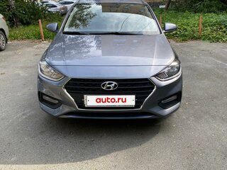 2019 Hyundai Solaris II, серый, 900000 рублей, вид 1