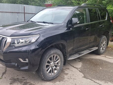 2018 Toyota Land Cruiser Prado 150 Series Рестайлинг 2, чёрный, 5350000 рублей, вид 1