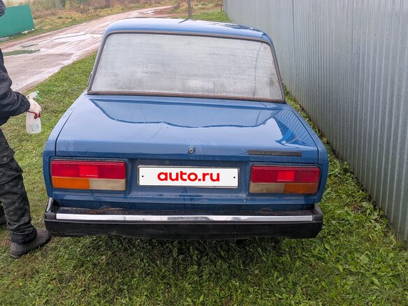 2001 Lada (ВАЗ) 2107, синий, 99000 рублей - вид 1