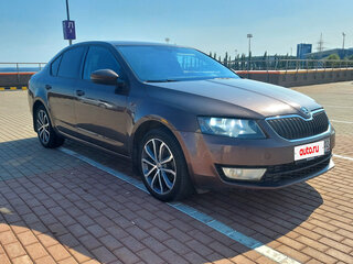 2013 Skoda Octavia III (A7), коричневый, 999999 рублей, вид 3