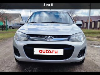 2014 Lada (ВАЗ) Kalina II, серебристый, 475000 рублей, вид 2