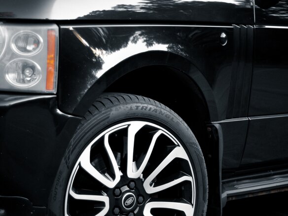 2005 Land Rover Range Rover III Рестайлинг, синий, 1590000 рублей - вид 22