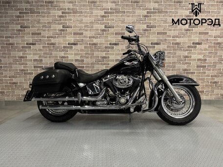 2007 Harley-Davidson Softail Deluxe, чёрный, 869000 рублей, вид 1