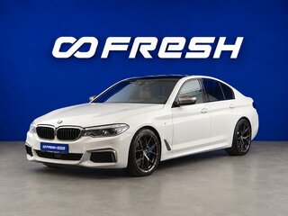 2019 BMW 5 серии M550d xDrive VII (G30/G31/G38), белый, 4699046 рублей, вид 5