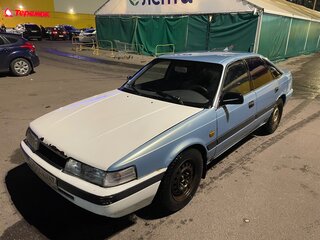 1989 Mazda 626 III (GD), голубой, 70000 рублей, вид 1