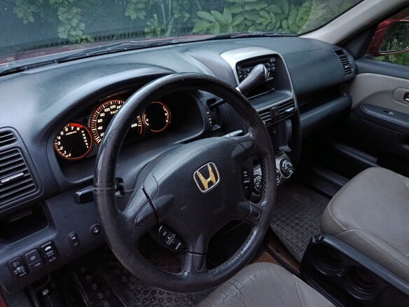 2006 Honda CR-V II Рестайлинг, красный, 600000 рублей - вид 8