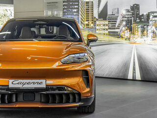 2026 Porsche Cayenne Electric Coupé IV, золотистый, 26700000 рублей, вид 2