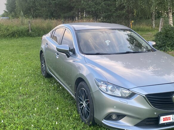 2012 Mazda 6 III (GJ), серебристый, 1200000 рублей - вид 7