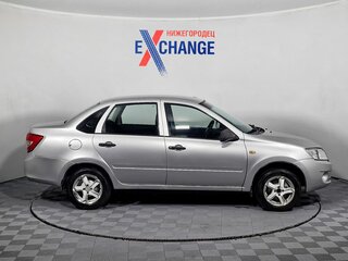 2013 Lada (ВАЗ) Granta I, серебристый, 309000 рублей, вид 4