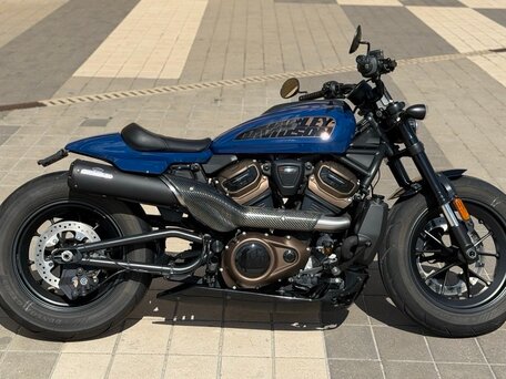 2023 Harley-Davidson Sportster S, синий, 1610000 рублей, вид 4