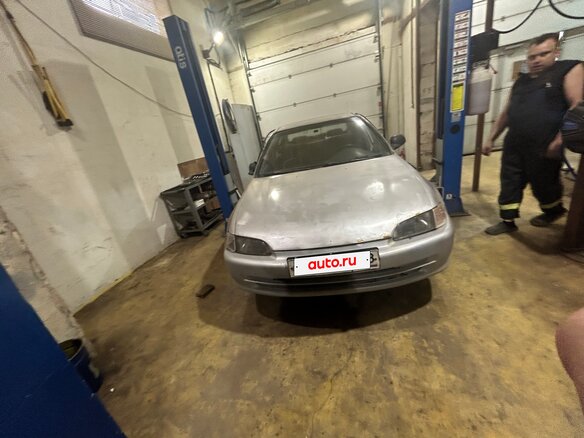 1993 Honda Civic V, серебристый, 35000 рублей