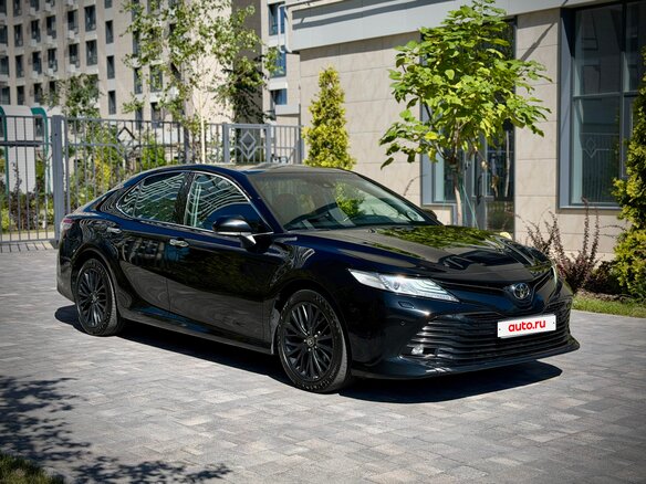 2019 Toyota Camry VIII (XV70), чёрный
