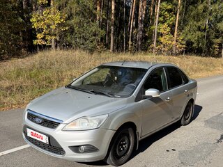 2008 Ford Focus II Рестайлинг, серебристый, 535000 рублей, вид 1