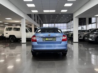 2014 Skoda Rapid I, голубой, 1090000 рублей, вид 4