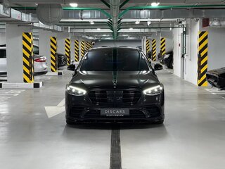 2022 Mercedes-Benz S-Класс 580 Long 4MATIC VII (W223), чёрный, 12200000 рублей, вид 2