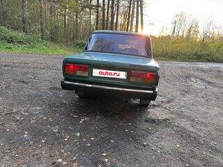 2005 Lada (ВАЗ) 2107, зелёный, 135000 рублей, вид 4