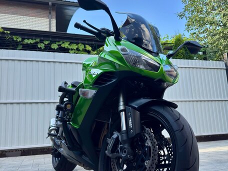 2014 Kawasaki Z 1000SX, зелёный, 855000 рублей, вид 3