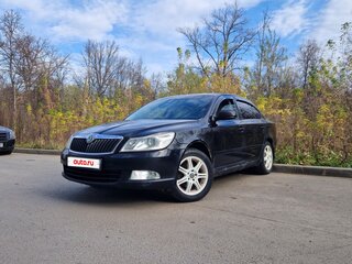 2011 Skoda Octavia II (A5) Рестайлинг, чёрный, 700000 рублей, вид 1