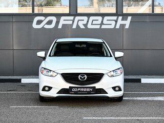 2016 Mazda 6 III (GJ) Рестайлинг, белый, 1749000 рублей, вид 3