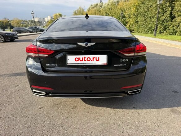 2017 Genesis G80 I, чёрный, 1699000 рублей - вид 5