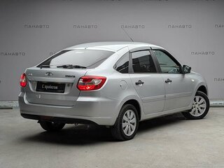 2018 Lada (ВАЗ) Granta I, серебристый, 535000 рублей, вид 4