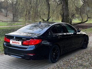 2019 BMW 5 серии 540i xDrive VII (G30/G31/G38), чёрный, 3245858 рублей, вид 5