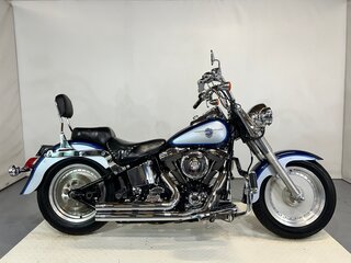 1999 Harley-Davidson Fat Boy, синий, 780000 рублей, вид 1