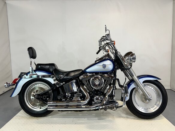 1999 Harley-Davidson Fat Boy, синий, 780000 рублей