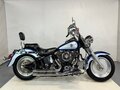 1999 Harley-Davidson Fat Boy, синий, 780000 рублей