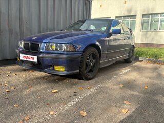 1997 BMW 3 серии Compact 318i III (E36), синий, 365000 рублей, вид 1