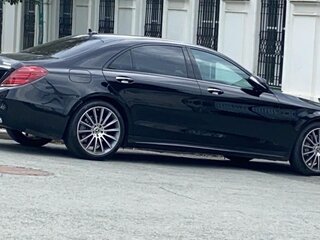 2017 Mercedes-Benz S-Класс 400 d Long VI (W222, C217) Рестайлинг, чёрный, 5450000 рублей, вид 2
