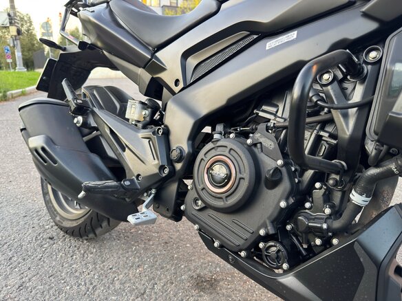 2019 Bajaj Dominar 400, чёрный - вид 17