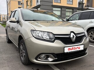 2015 Renault Logan II, бежевый, 670000 рублей, вид 3