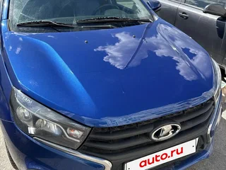 2020 Lada (ВАЗ) Vesta SW I, синий, 1200000 рублей, вид 2