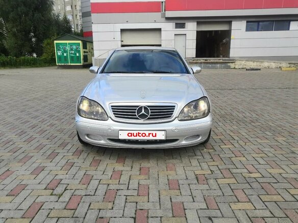 2000 Mercedes-Benz S-Класс 320 Long IV (W220), серебристый - вид 11