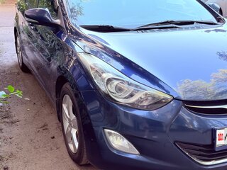 2012 Hyundai Elantra V (MD), синий, 890000 рублей, вид 4