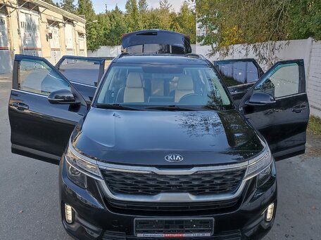 2020 Kia Seltos I, чёрный, 2100000 рублей, вид 1