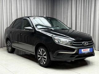 2021 Lada (ВАЗ) Granta I Рестайлинг, чёрный, 679000 рублей, вид 2