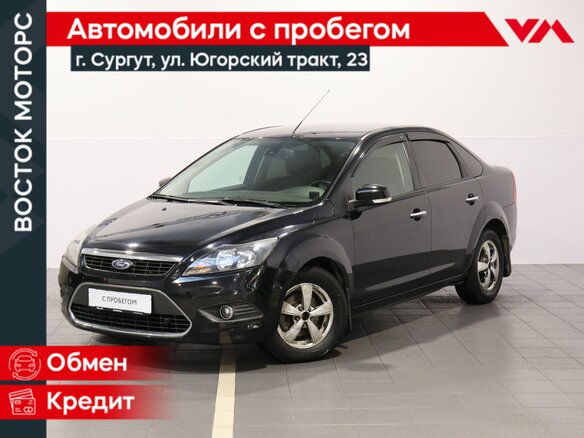 2010 Ford Focus II Рестайлинг, чёрный, 619000 рублей
