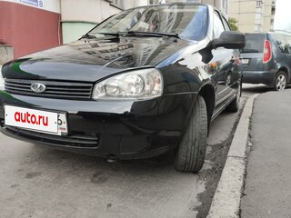 2012 Lada (ВАЗ) Kalina I, чёрный, 430000 рублей, вид 2