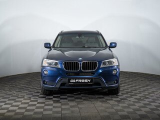 2013 BMW X3 20i xDrive II (F25), синий, 1650000 рублей, вид 3