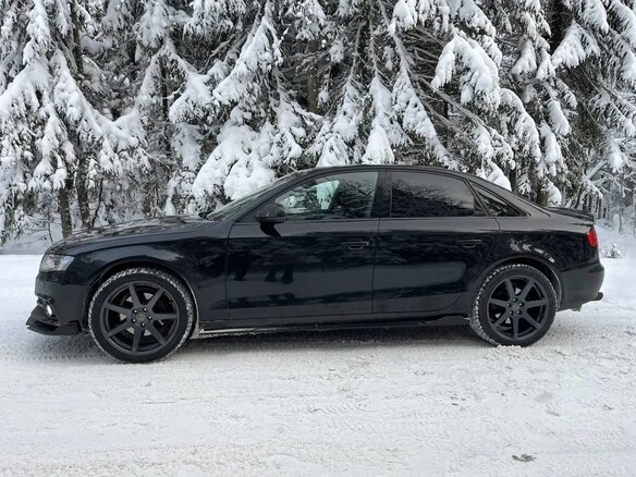 2011 Audi A4 IV (B8), чёрный - вид 5