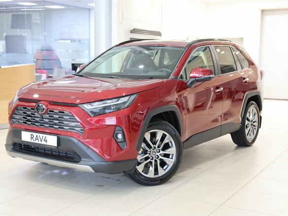 2025 Toyota RAV4 V (XA50), красный, 6150000 рублей