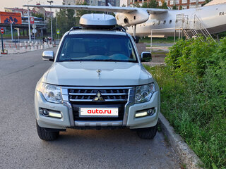 2019 Mitsubishi Pajero IV Рестайлинг 2, белый, 4250000 рублей, вид 4