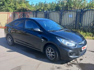 2012 Hyundai Solaris I, чёрный, 550000 рублей, вид 5