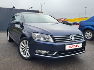 2012 Volkswagen Passat B7, синий, 890000 рублей, вид 3