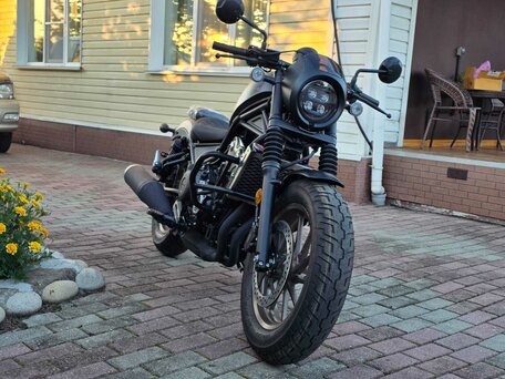 2025 Honda Rebel 500, чёрный, 1150000 рублей, вид 5