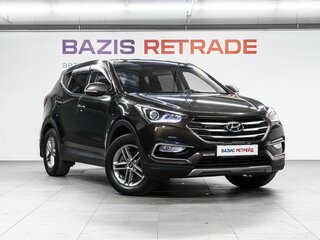 2017 Hyundai Santa Fe III Рестайлинг, коричневый, 2099000 рублей, вид 3