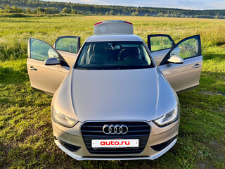 2012 Audi A4 IV (B8) Рестайлинг, серебристый, 1290000 рублей, вид 3